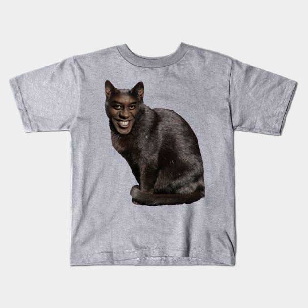 Ainsley Harriott Cat Kids T-Shirt by SubtleSplit